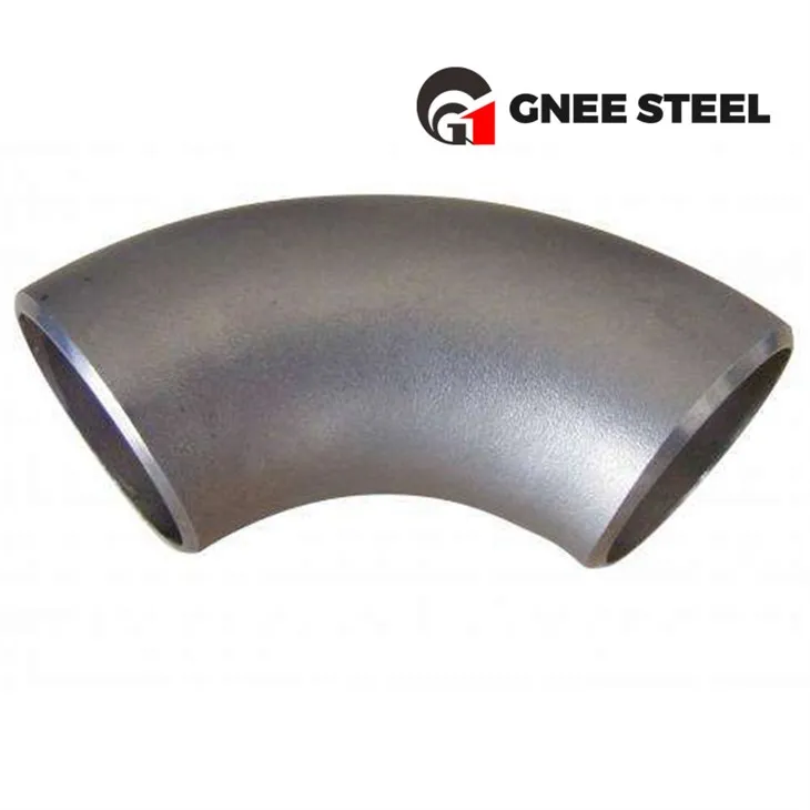 Codo de tubería de acero de 90 grados