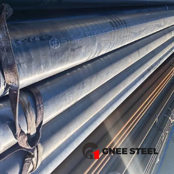 Tubería de caldera sin soldadura de alta presión ASTM A335 P91