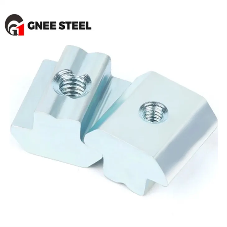 Tuercas de ranura en T DIN 508 de acero inoxidable