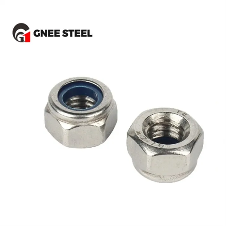 Tuercas de seguridad de nailon DIN982 DIN985