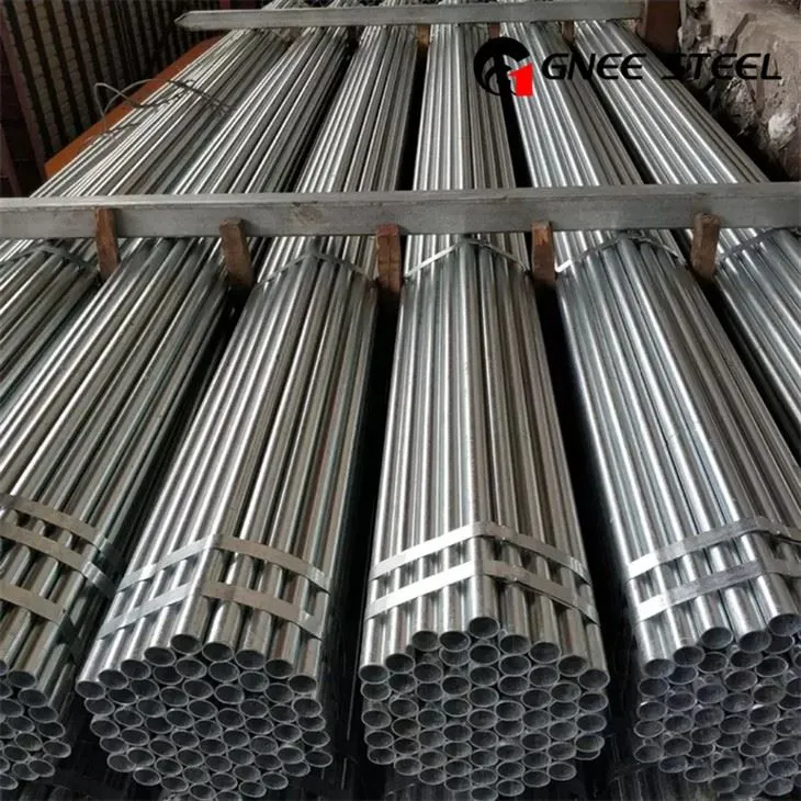 Tubo galvanizado para andamios BS1139