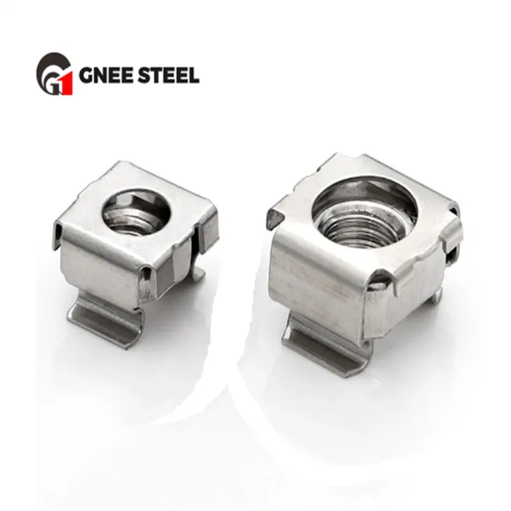 Tuerca de jaula de seguridad cuadrada M6 M8