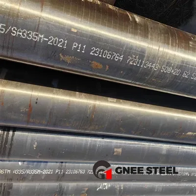 Tubería de cromo molibdeno sin costura A335