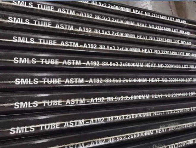 SA 192 Carbon Steel Seamless Pipe SA 192 Carbon Steel Seamless Pipe