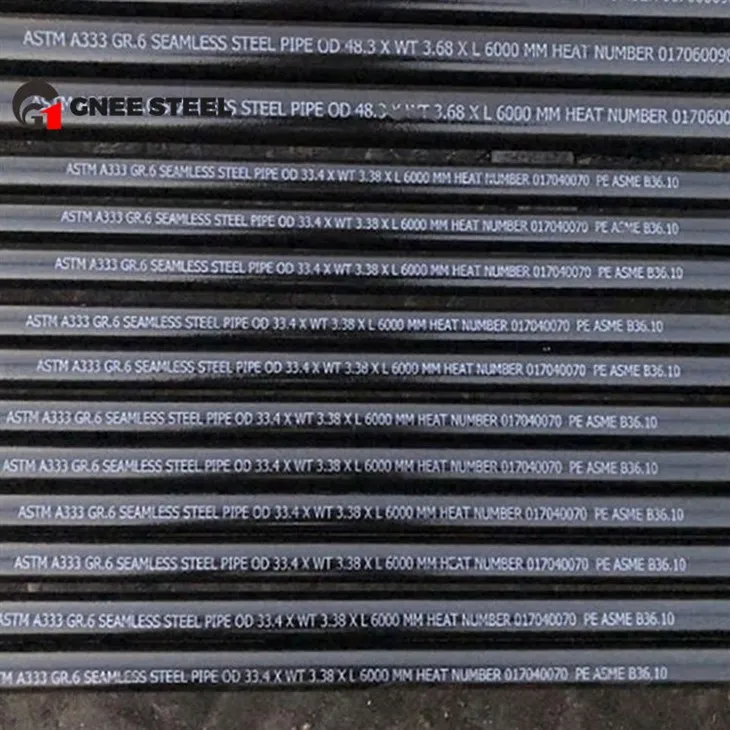 Tubo de acero al carbono A333 6