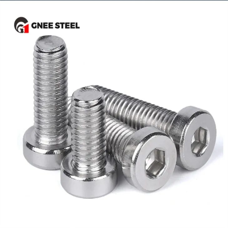 Pernos de cabeza hueca hexagonal de cabeza baja SS201 SS304 SS316
