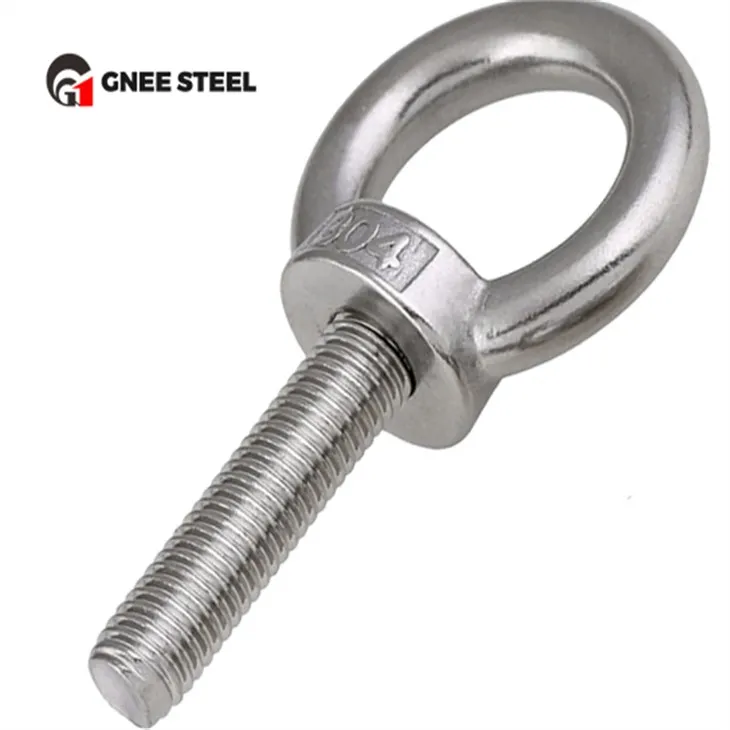 Pernos de ojo de acero inoxidable SS304 SS316