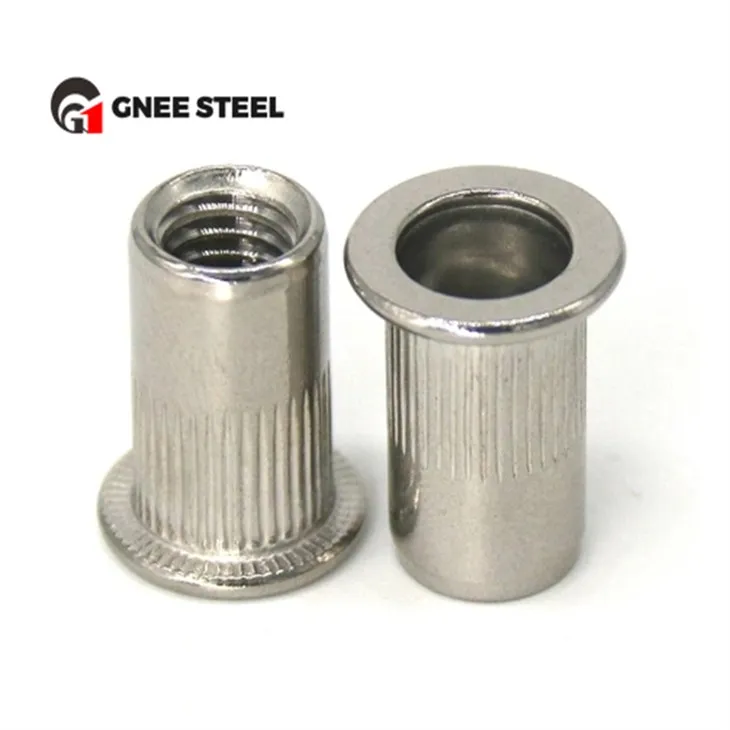 Tuercas remachables de acero inoxidable SS304