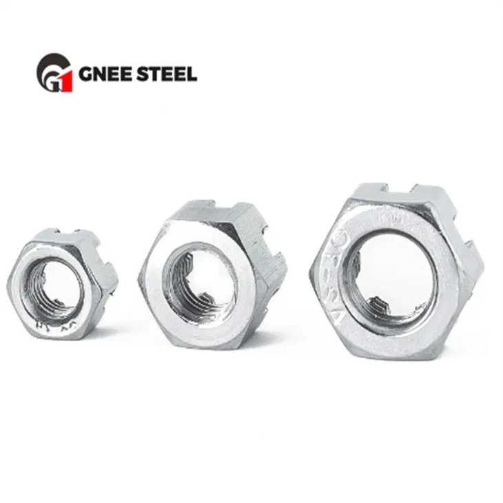 SS316 A4-80 Stainless Steel Castle Nuts
